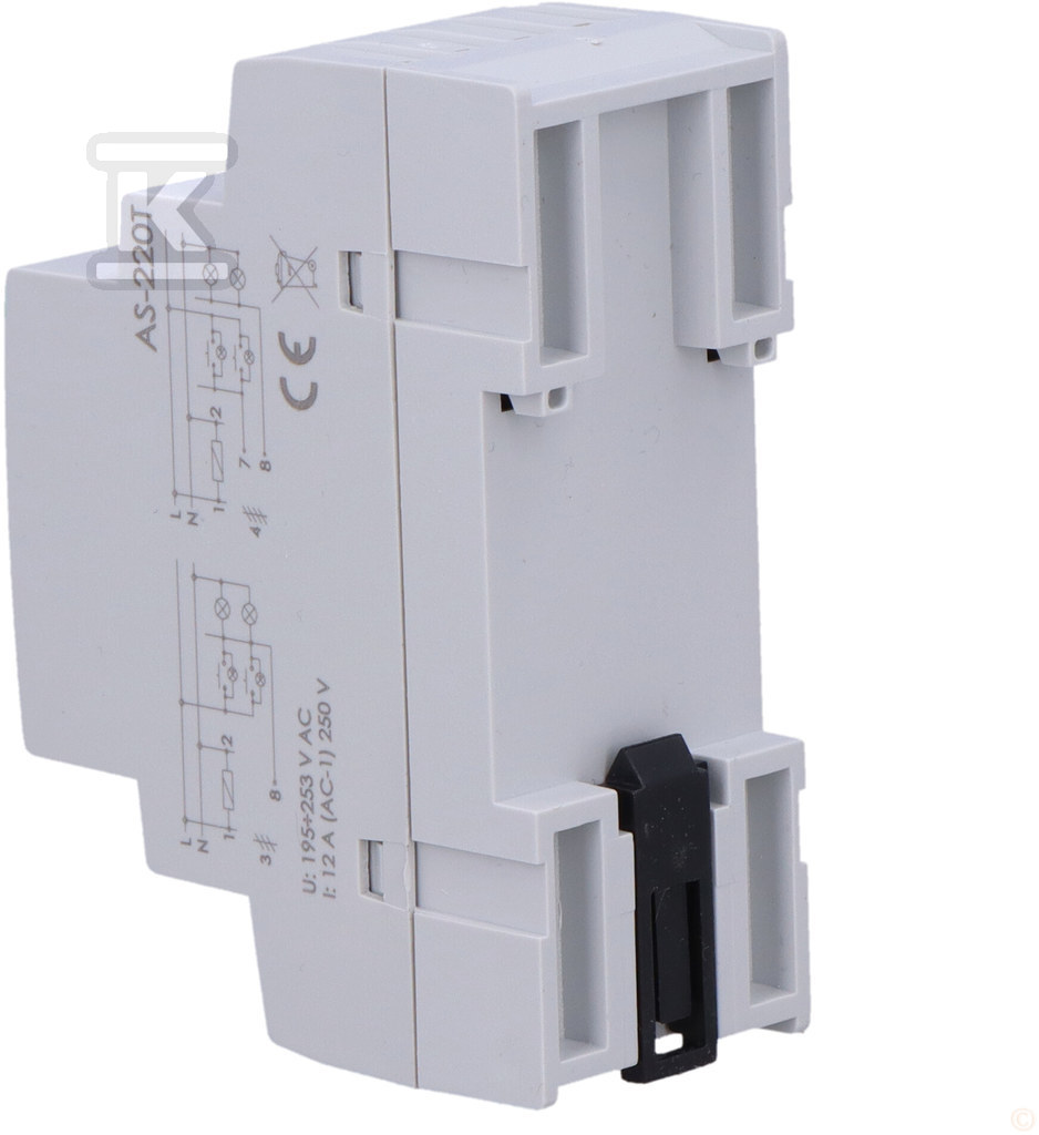 Сходовий таймер для LED 230V AC з - AS-220T