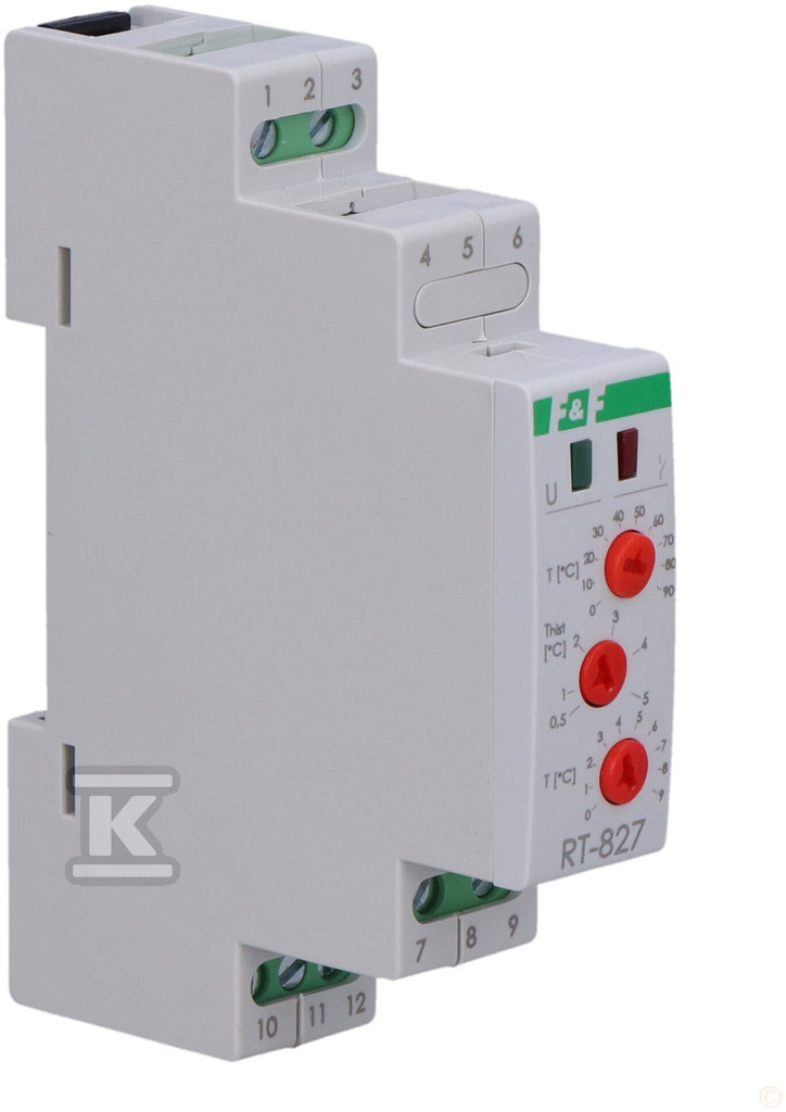 Temperature regulator in the range from - RT-827