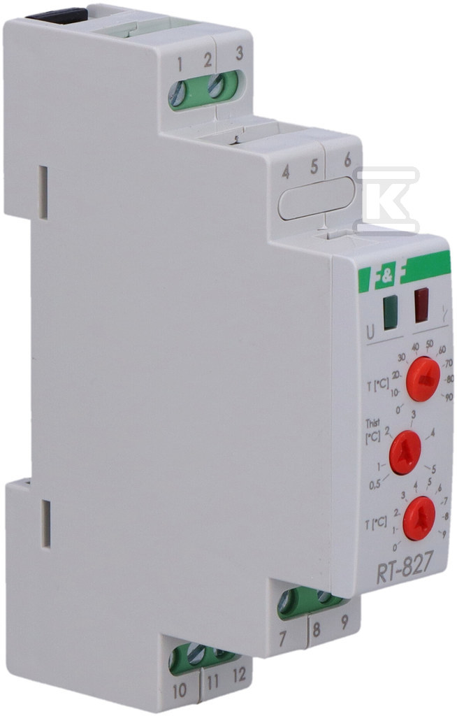 Temperature regulator in the range from - RT-827