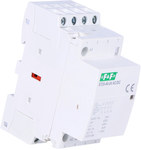 Rail-mounted modular contactor, 4xNO, 25A, 24V DC contacts