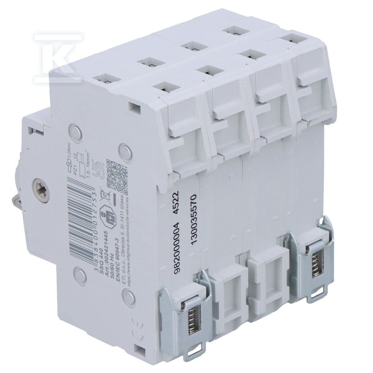 Вимикач мережевий агрегат I-O-Ii 40A - 002421445