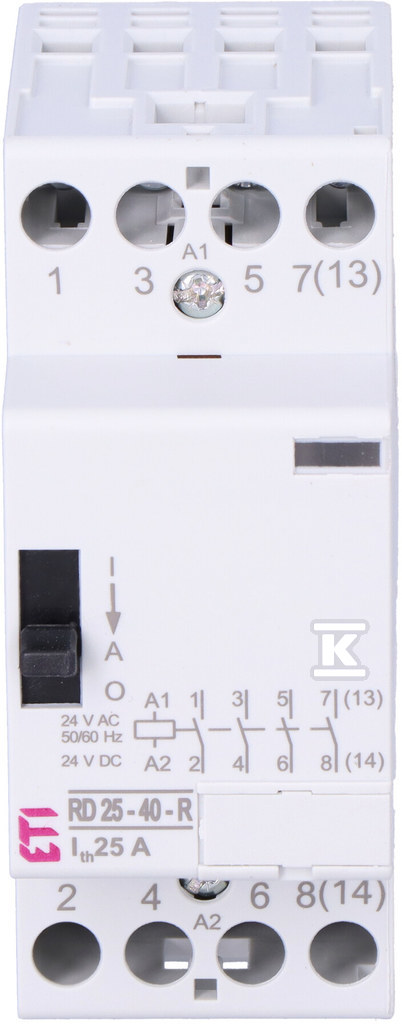 Контактор модульний RD 25-40-R-24V - 002464055