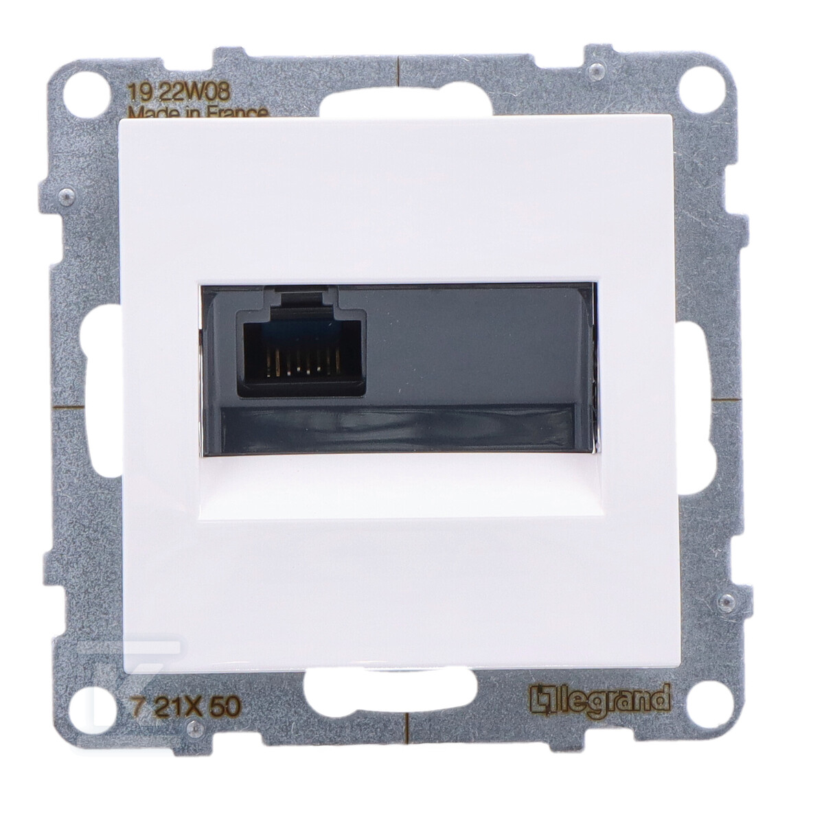 Розетка RJ45/kat 5E UTP, БІЛА SUNO - 721150