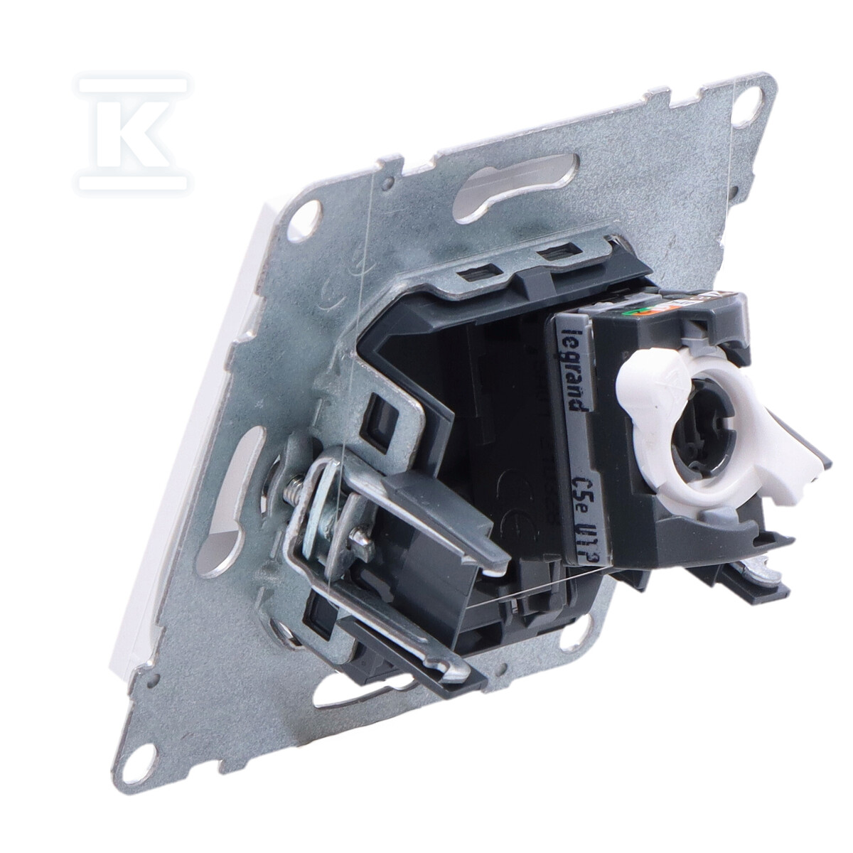 Розетка RJ45/kat 5E UTP, БІЛА SUNO - 721150
