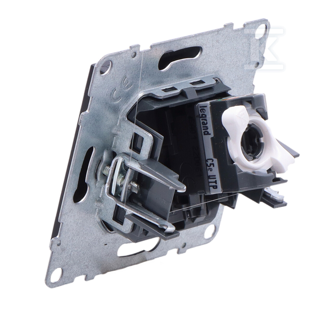 Розетка RJ45/kat 5E UTP, ЧОРНА SUNO - 721450