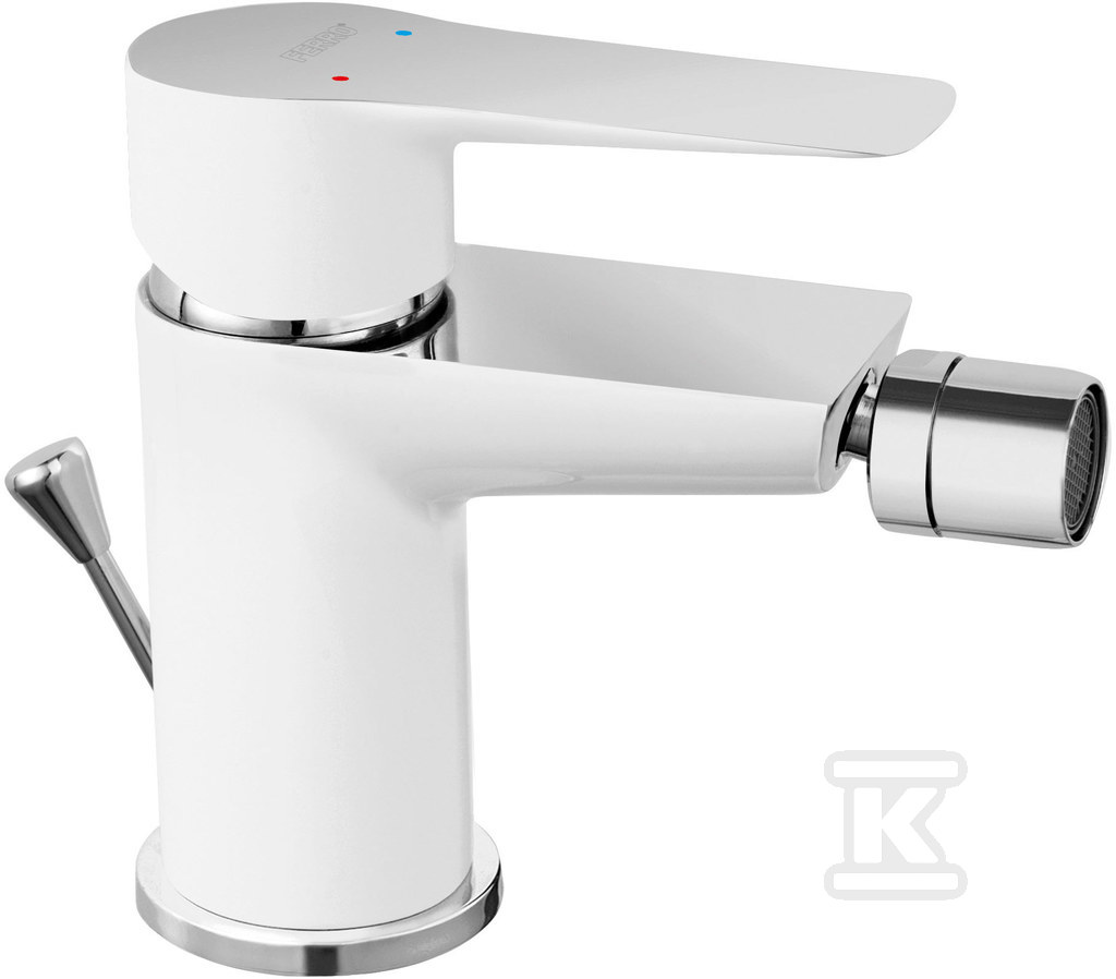 ADORE bidet mixer, chrome / white - BDR6