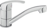 BASIC Washbasin mixer, standing swivel, chrome