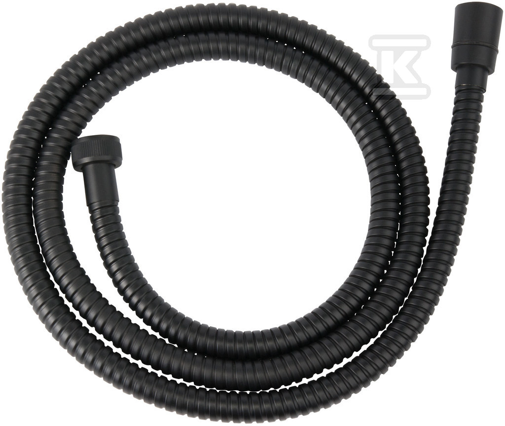 Shower hose 150 cm, black - W33