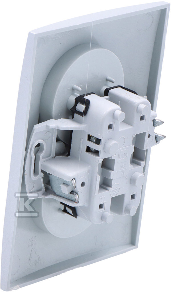Розетка вбудованого монтажу 2X2P+Z - 3835-06