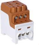 SDB 200 Distribution Block - Distribution Al/Cu 80030 SIMBLOCK brown