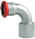 Kolano 90° GW zaprasowywana 15xRp 1/2"