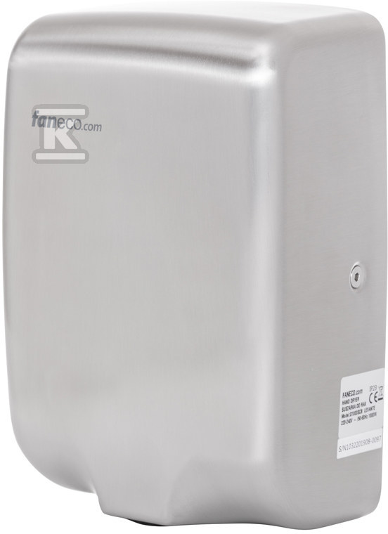 Hand dryer 1000 W LEVANTE - D1000SCB