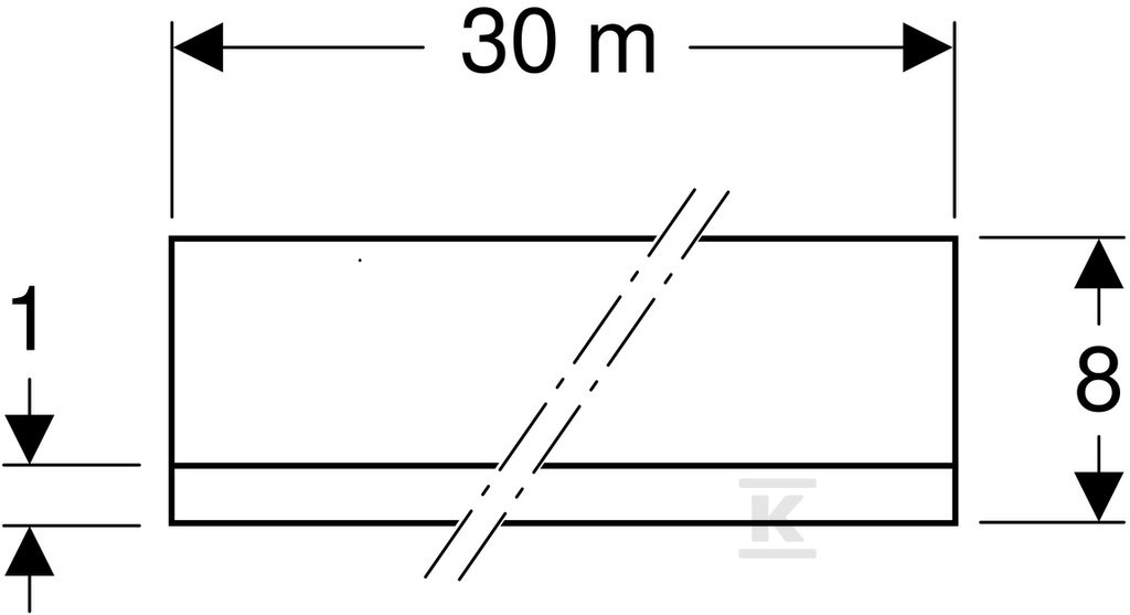 izolační páska (30m) - 111.889.00.1