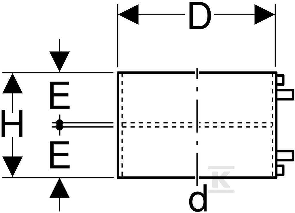 Mufa elektrooporowa (elektromufa) PEHD - 372.775.16.1