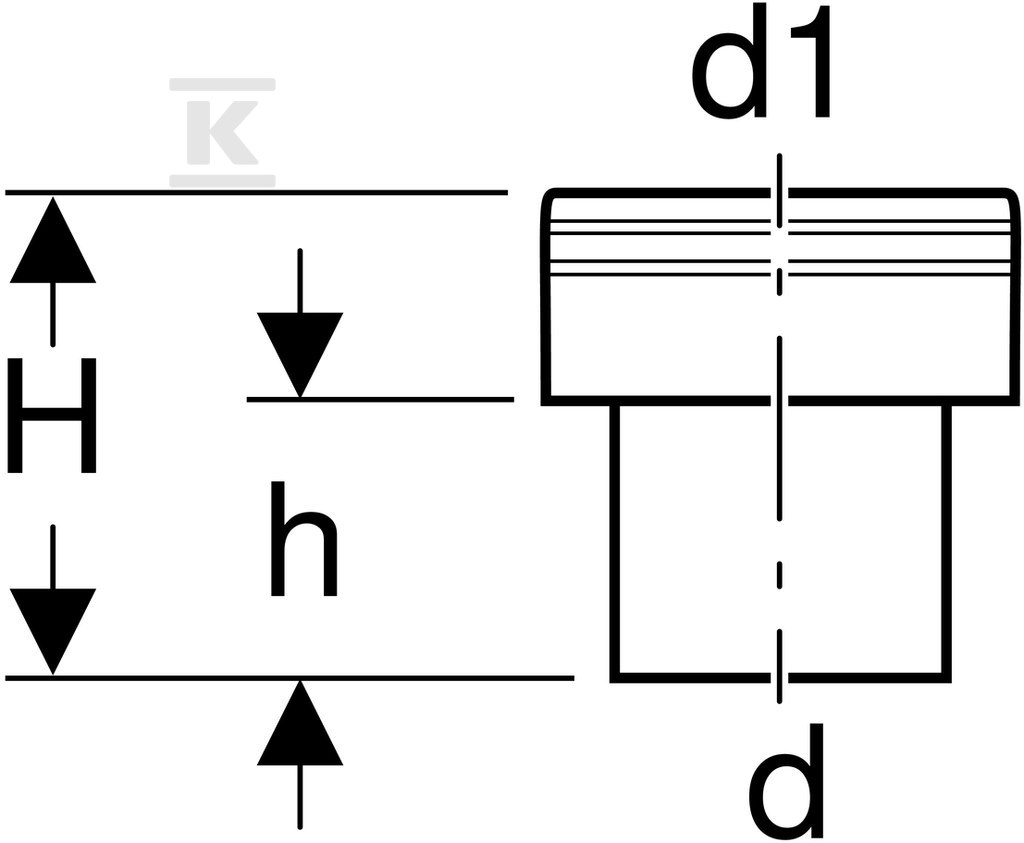 Connector PE/Kamionka d315 - 372.739.16.1