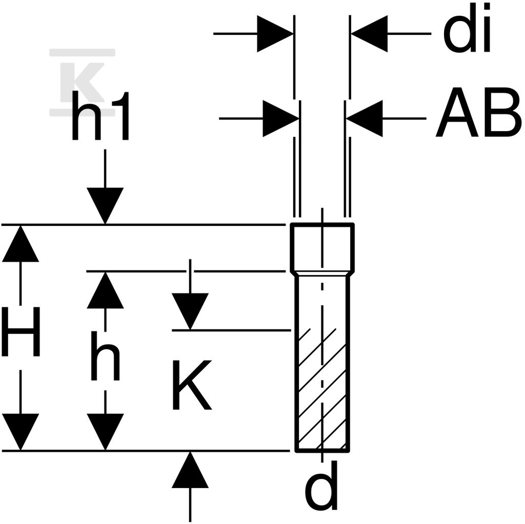 Mufa termokurczliwa PEHD 90x110 z - 366.550.16.1