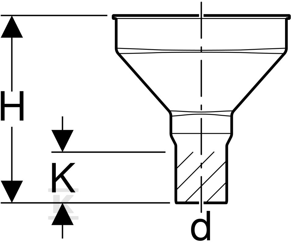 Laboratorní oválný dřez - 352.379.16.1