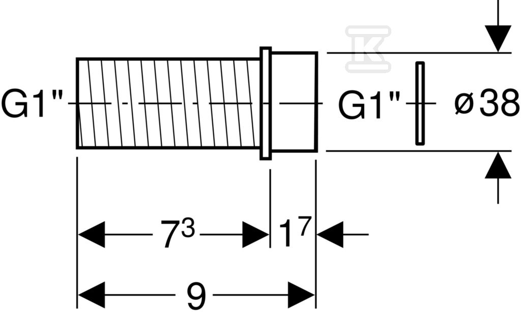 Extension for 152.234.xx.1 white - 152.921.11.1