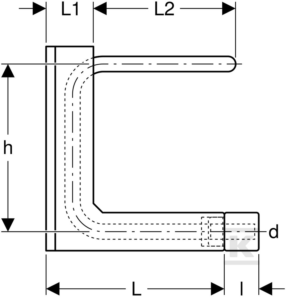 Blok montażowy Geberit Mapress do - 63108