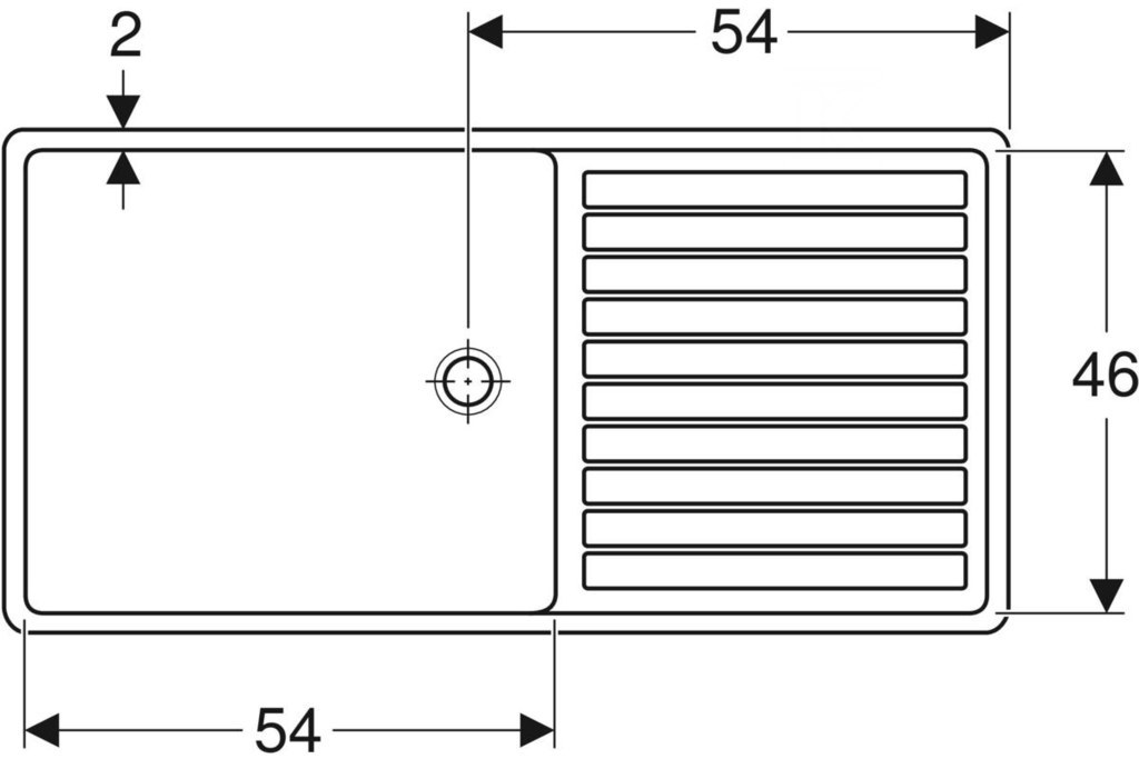 Umywalka wielofunkcyjna Publica z - 500.922.00.1