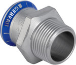 Перехідна муфта Geberit Mapress Edelstahl FKM із зовнішньою різьбою d54-R2