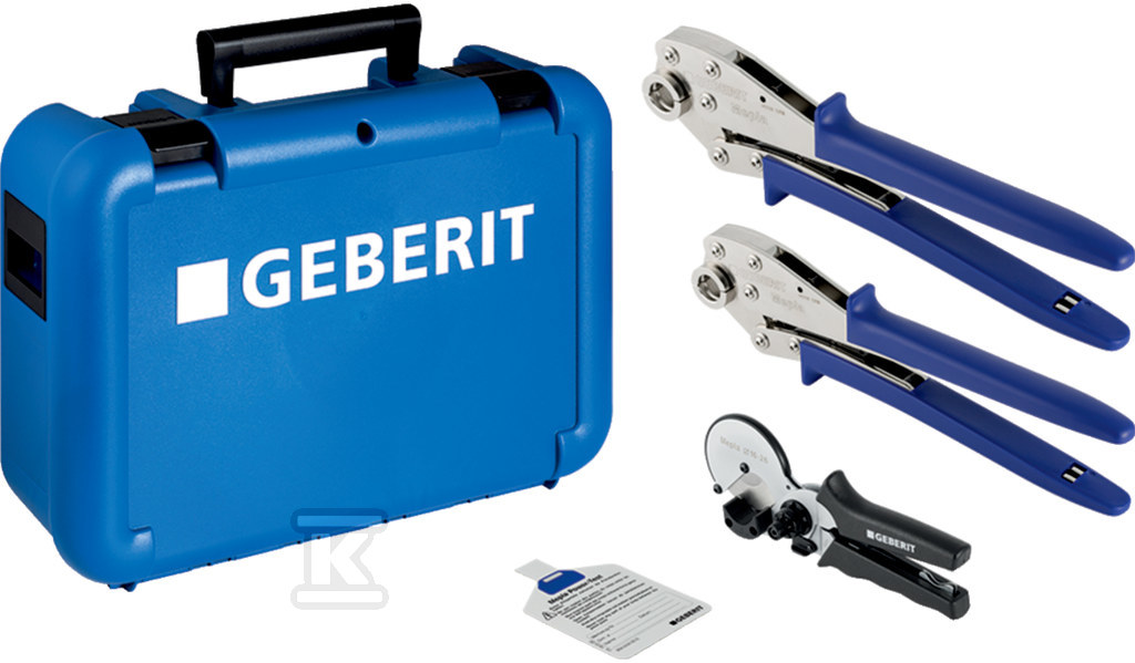 Set of hand press tools Geberit Mepla - 690.485.00.4