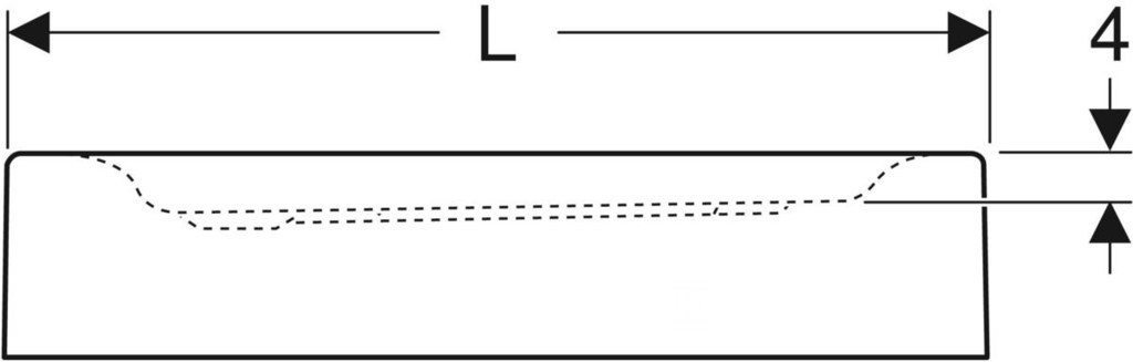 Erste quadratische Duschwanne 80 cm - XBK1680000