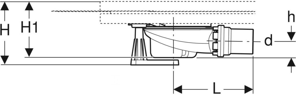 Montážní box pro sprchové panely - 154.010.00.1