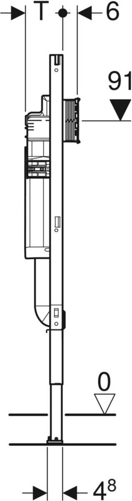 Duofix rögzítőelem álló WC-hez, Sigma - 111.915.00.5