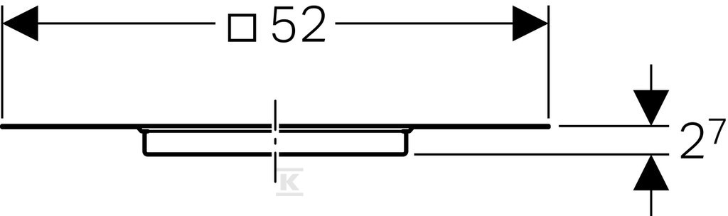 Universal Geberit Pluvia connection - 359.119.00.1