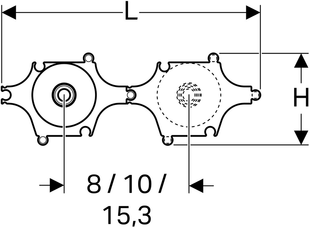 Connection of Geberit MeplaFix fittings - 602.295.00.1