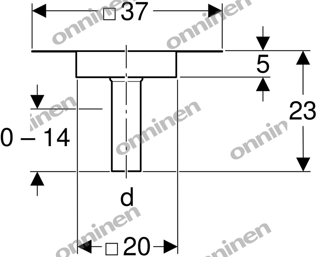 Připojovací sada parozábrany Geberit - 359.113.00.1