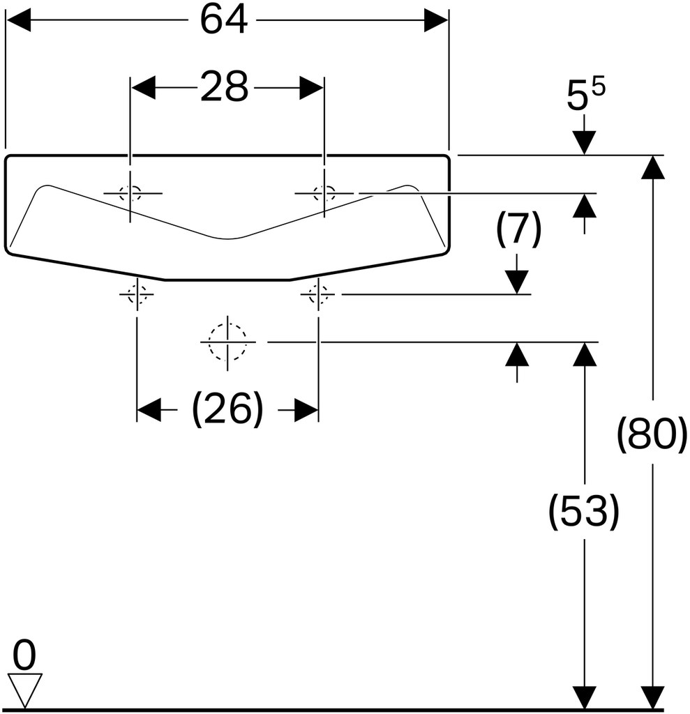 Umywalka Paracelsus, dla - 251060000