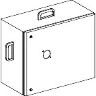 Kaseta odpływowa Canalis KSB, 250 A, do Compact NS, 3F+N+PE