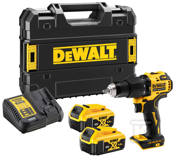 Wiertarko-Wkrętarka udarowa DEWALT XR - DCD709P2T-QW