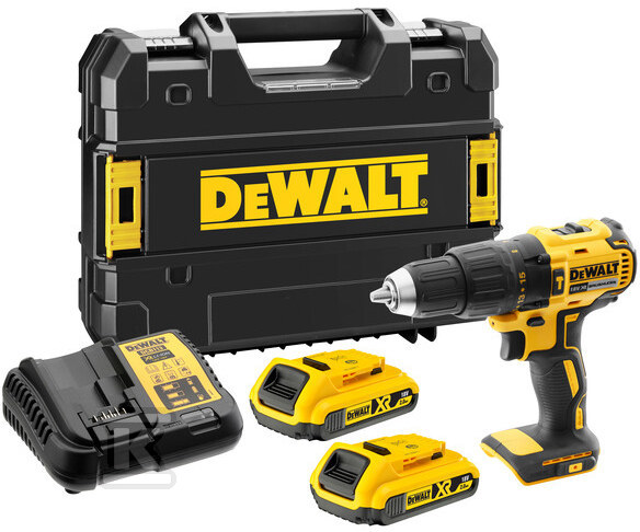 Wiertarko-Wkrętarka udarowa DEWALT XR - DCD778D2T-QW