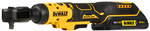 Grzechotka Akumulatorowa DEWALT XR 18V bezszczotkowa, Uchwyt 3/8", moment 75Nm, 1 Akumulator 3.0Ah, ładowarka i kufer DCF513D1G-QW