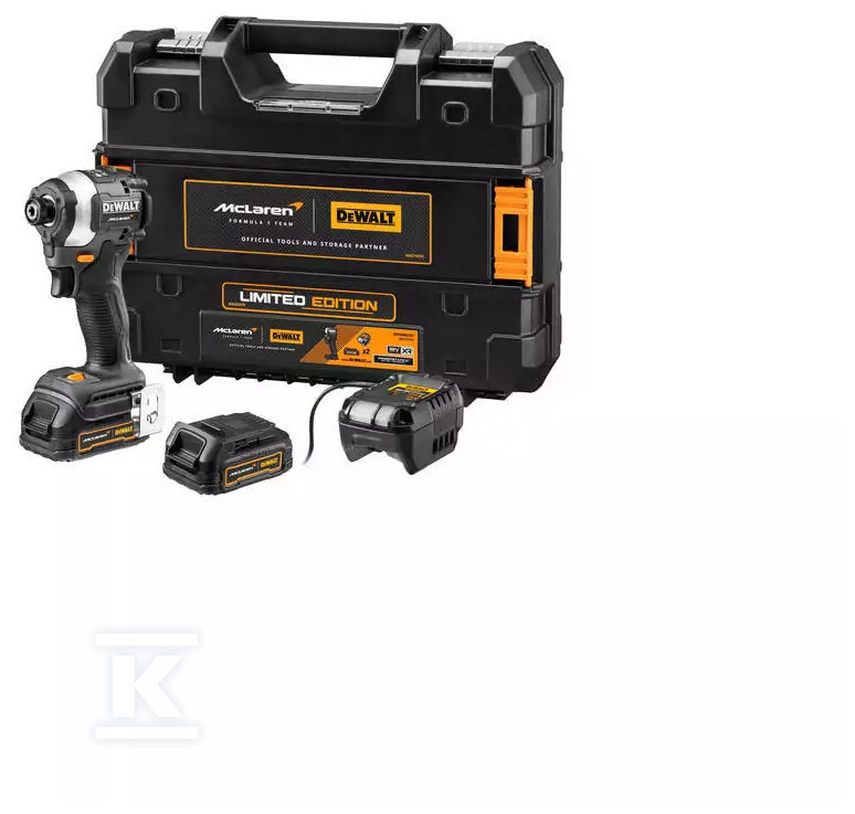 Zakrętarka udarowa DEWALT XR 18V - DCF85ME2GT-QW