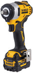 Klucz Udarowy DEWALT XR 12V bezszczotkowy 1/2", moment 163Nm, 1 Akumulator 5.0Ah, ładowarka i kufer TSTAK DCF901P1-QW