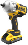 Klucz Udarowy DEWALT XR 18V bezszczotkowy 1/2", moment 1356Nm, 2 akumulatory FLEXVOLT 6.0Ah, ładowarka i kufer TSTAK DCF961H2T-QW