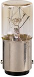 Лампочка сигнальна, прозора, на цоколь 9s, 24V - 2,6W