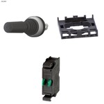 Joystick 4 położenia z samopowrotem metalowy + łącznik mocujący + element stykowy 1Z