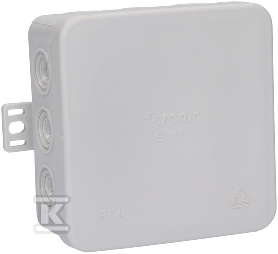 Коробка відгалуження E113 настінна, - E113