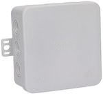 Коробка відгалуження E113 настінна, сіра IP54 85 x 85 x 40 mm E113