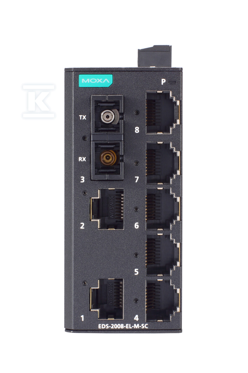 Некерований комутатор Fast Ethernet з 7 - EDS-2008-EL-M-SC