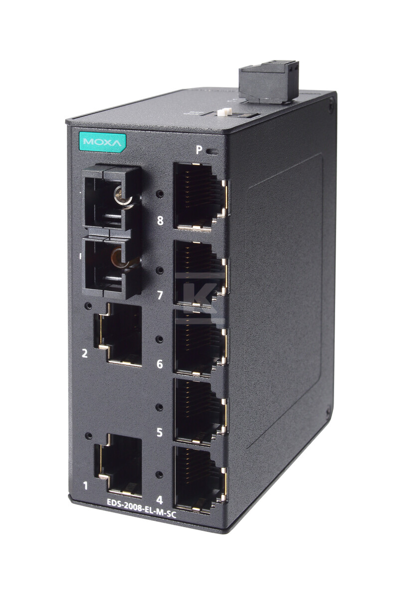 Некерований комутатор Fast Ethernet з 7 - EDS-2008-EL-M-SC