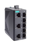 Niezarządzalny przełącznik Fast Ethernet z 8 portami 10/100BaseT (X), temp. pracy od -40 do 75°C, Obudowa metalowa EDS-2008-EL-T MOXA