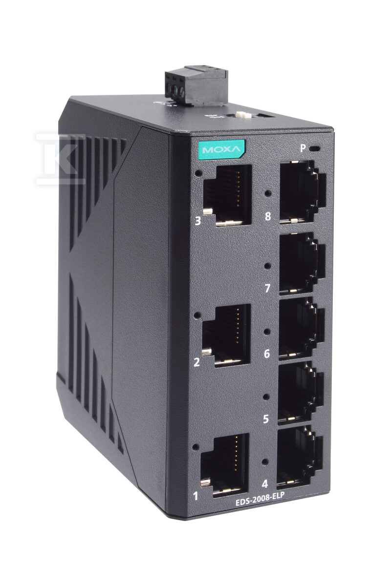 Unmanaged Fast Ethernet Switch mit 8 - EDS-2008-ELP