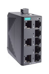 Niezarządzalny przełącznik Fast Ethernet z 8 portami 10/100BaseT (X) i temperaturą pracy od -10 do 60°C, Obudowa plastikowa EDS-2008-ELP MOXA