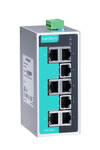 Nem kezelhető ipari switch, 8 port 10/100BaseTx, üzemi hőmérséklet -40-tól 75 °C-ig EDS-208A-T MOXA